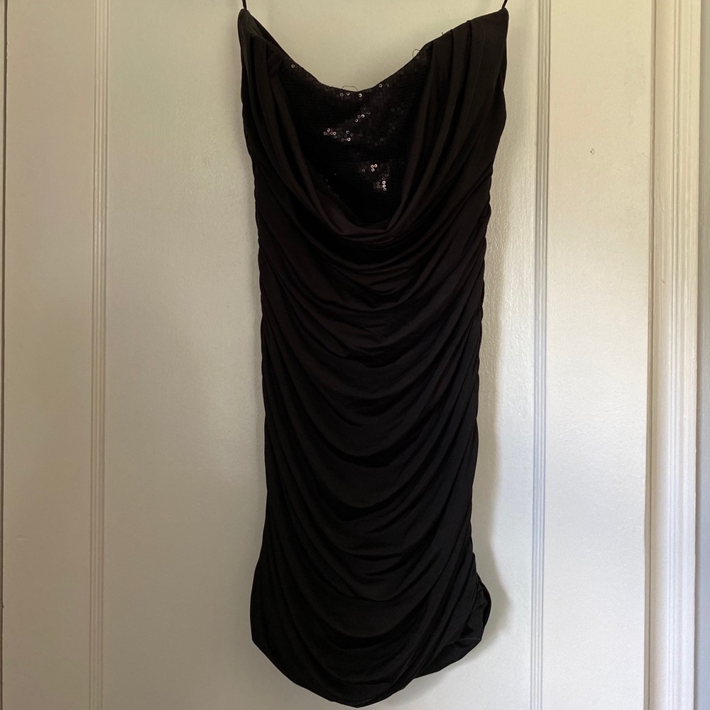 Strapless dress